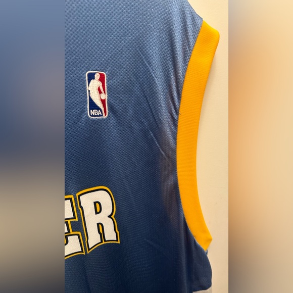 Vintage Men’s Adidas Denver Nuggets Carmelo Anthony #15 Blue Jersey - XL - Picture 8 of 15